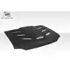 2001-2004 Nissan Frontier Duraflex Viper Look Hood - 1 Piece - Image 5