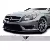 2012-2018 Mercedes W218 CLS63 AF-1 Front Spoiler ( GFK ) - 1 Piece - Image 2