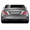 2012-2018 Mercedes W218 CLS63 AF-1 Rear Diffuser ( GFK ) - 1 Piece - Image 1