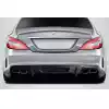 2012-2018 Mercedes W218 CLS63 Carbon AF-1 Rear Diffuser ( CFP ) - 1 Piece - Image 1