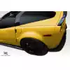 2005-2013 Chevrolet Corvette C6 Duraflex ZR1 Look Rear Fenders - 2 Piece - Image 2