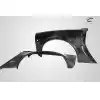 2005-2013 Chevrolet Corvette C6 Carbon Creations ZR1 Look Rear Fenders - 2 Piece - Image 6