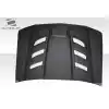 2003-2004 Chevrolet Silverado 2500 Duraflex Viper Look Hood - 1 Piece - Image 2