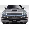 2002-2006 Chevrolet Avalanche ( without cladding ) 2003-2005 Silverado Duraflex Viper Look Hood - 1 Piece - Image 1