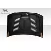 2002-2006 Chevrolet Avalanche ( without cladding ) 2003-2005 Silverado Duraflex Viper Look Hood - 1 Piece - Image 2