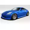 2003-2008 Nissan 350Z Z33 Duraflex Demon Fender Kit (10mm Front, 30mm Rear) - 4 Piece - Image 1