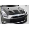 2009-2016 Nissan GT-R R35 Carbon Creations GT2 Hood - 1 Piece - Image 2