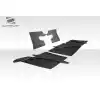 1989-1994 Nissan 240SX S13 HB Duraflex RBS V3 Rear Diffuser -1 Piece - Image 4