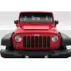 2007-2018 Jeep Wrangler Duraflex Rage Hood - 1 Piece - Image 1