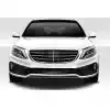 2014-2020 Mercedes S Class W222 Duraflex W-1 Front Bumper - 1 Piece (S) - Image 1