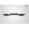 2008-2014 Dodge Challenger Carbon Creations Circuit Rear Diffuser - 3 Piece - Image 2