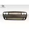 2008-2014 Dodge Challenger Duraflex Hellcat Look Front Bumper - 1 Piece - Image 3