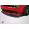 2008-2023 Dodge Challenger Carbon Creations Hellcat Look Front Lip - 1 Piece - Image 2