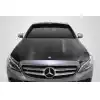 2015-2021 Mercedes C Class W205 Carbon Creations DriTech C63 Look Hood - 1 Piece - Image 1