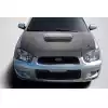 2004-2005 Subaru Impreza WRX STI Carbon Creations DriTech TS-1 Hood - 1 Piece - Image 1