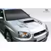 2004-2005 Subaru Impreza WRX STI Duraflex TS-1 Hood - 1 Piece - Image 3