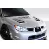 2006-2007 Subaru Impreza WRX STI Duraflex TS-1 Hood - 1 Piece - Image 3