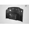 1999-2007 Ford Super Duty / 2000-2005 Ford Excursion Carbon Creations Raptor Look Hood - 1 Piece - Image 4