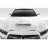 2011-2014 Dodge Charger Duraflex TA Look Hood - 1 Piece - Image 1