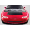 1990-1997 Mazda Miata Carbon Creations DriTech Venom Hood - 1 Piece - Image 1