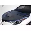 2018-2022 Toyota C-HR Carbon Creations Circuit Hood - 1 Piece - Image 2