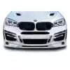 2015-2019 BMW X6 F16 / X6M F86 AF-1 Front Lip Splitter ( GFK ) - 1 Piece - Image 1