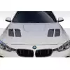 2012-2018 BMW 3 Series F30 / 2014-2020 4 Series F32 Duraflex GTR Hood - 1 Piece - Image 1