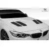 2012-2018 BMW 3 Series F30 / 2014-2020 4 Series F32 Duraflex GTR Hood - 1 Piece - Image 2