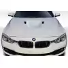 2012-2018 BMW 3 Series F30 / 2014-2020 4 Series F32 Duraflex M3 Look Hood - 1 Piece - Image 1