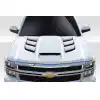 2014-2015 Chevrolet Silverado Duraflex Viper Look Hood - 1 Piece - Image 1