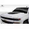 2016-2018 Chevrolet Silverado Duraflex ZL1 V2 Look Hood - 1 Piece - Image 3