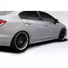 2012-2015 Honda Civic 4DR Duraflex RR Side Skirts - 2 Piece - Image 3