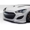 2013-2016 Hyundai Genesis Coupe Duraflex MSR Front Lip - 3 Piece - Image 2