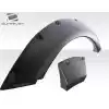 2012-2017 Hyundai Veloster Turbo Duraflex Envision Rear Fender Flares - 4 Piece - Image 4