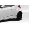 2012-2017 Hyundai Veloster Turbo Duraflex Envision Rear Fender Flares - 4 Piece - Image 2