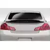 2007-2013 Infiniti G Sedan G25 G35 G37 Duraflex R-Tech Rear Wing Trunk Lid Spoiler - 1 Piece - Image 1