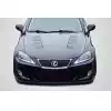 2006-2013 Lexus IS Series IS250 IS350 Carbon Creations DriTech TS-2 Hood - 1 Piece - Image 1