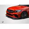 2015-2021 Mercedes C Class W205 Carbon Creations DriTech Fortune Front Lip - 1 Piece ( For AMG Bumper only) - Image 2