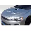 2008-2017 Mitsubishi Lancer / Lancer Evolution 10 Duraflex D Spec Hood - 1 Piece - Image 1