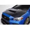 2015-2021 Subaru WRX Carbon Creations C-1 Hood - 1 Piece - Image 2