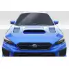 2015-2021 Subaru WRX Duraflex C-1 Hood - 1 Piece - Image 1