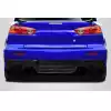 2008-2015 Mitsubishi Lancer Evo X Carbon Creations DriTech OEM Look Rear Diffuser - 1 Piece - Image 1