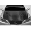 2008-2014 Lexus IS-F Carbon Creations TS-2 Hood - 1 Piece - Image 1