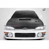 1993-2001 Subaru Impreza Carbon Creations STI Look Hood - 1 Piece - Image 1