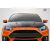 2016-2018 Ford Focus Carbon Creations RS Look Hood - 1 Piece - Image 2