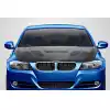 2009-2011 BMW 3 Series E90 Carbon Creations GTR Hood - 1 Piece - Image 1