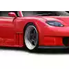 1993-1997 Mazda RX-7 Duraflex Bossen Wide Body Front Fenders - 2 Piece - Image 2