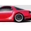 1993-1997 Mazda RX-7 Duraflex Bossen Wide Body Rear Fender Flares- 2 Piece - Image 1