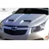 2011-2015 Chevrolet Cruze Duraflex WS6 Hood - 1 Piece - Image 3