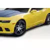 2010-2015 Chevrolet Camaro Duraflex ZL1 V2 Look Side Skirts - 2 Piece - Image 2